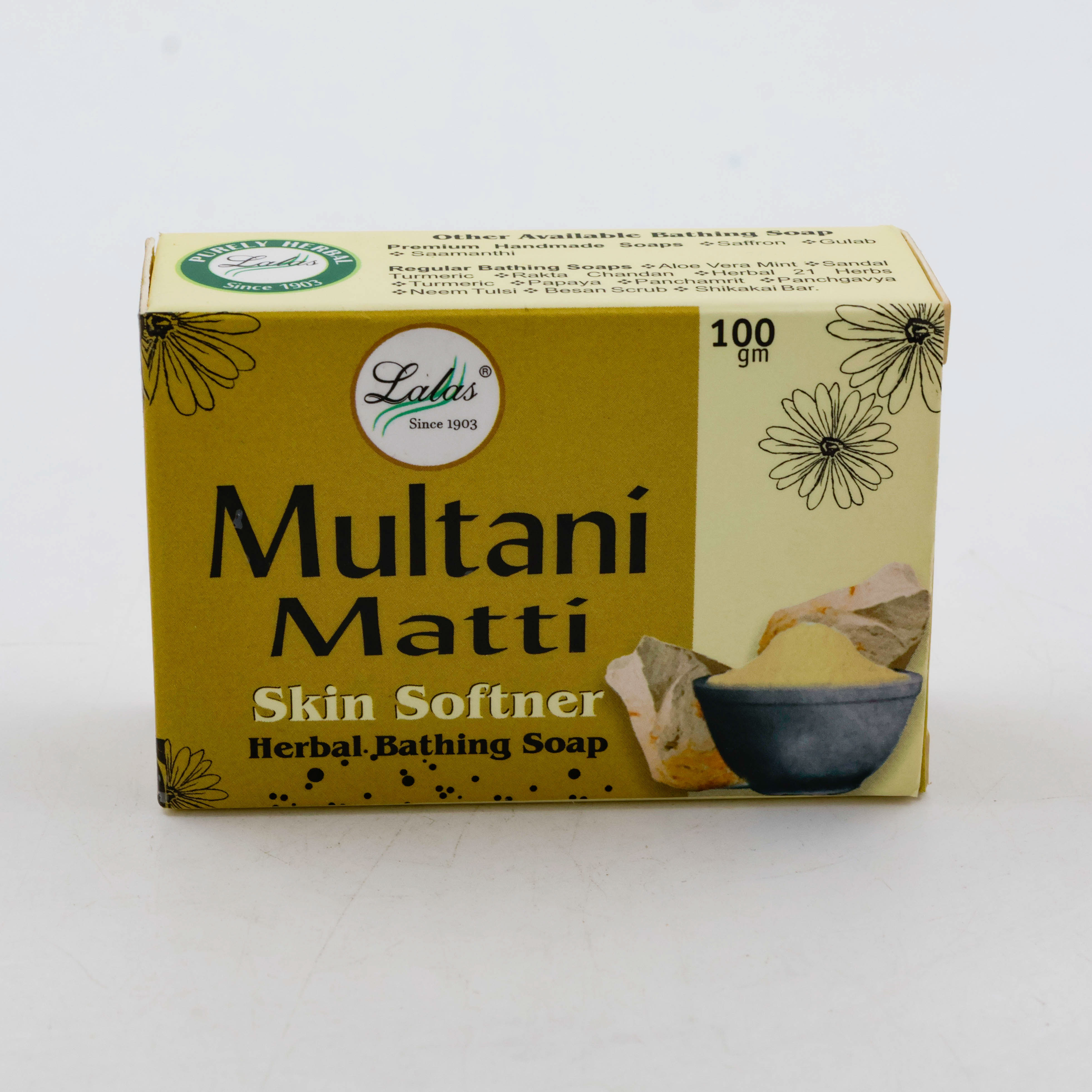 Lalas Soap Multani Mitti 100 g
